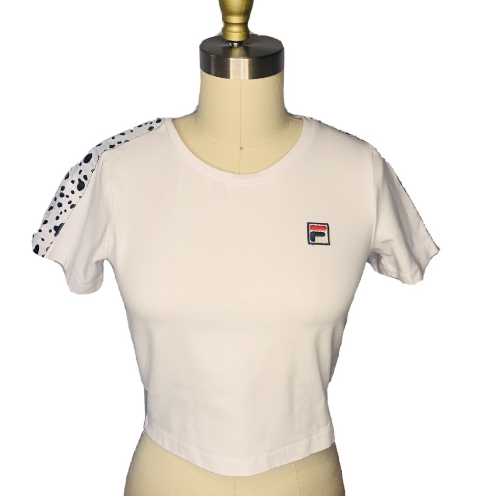 Fila Disney Villains Crop Top S/S T-Shirt